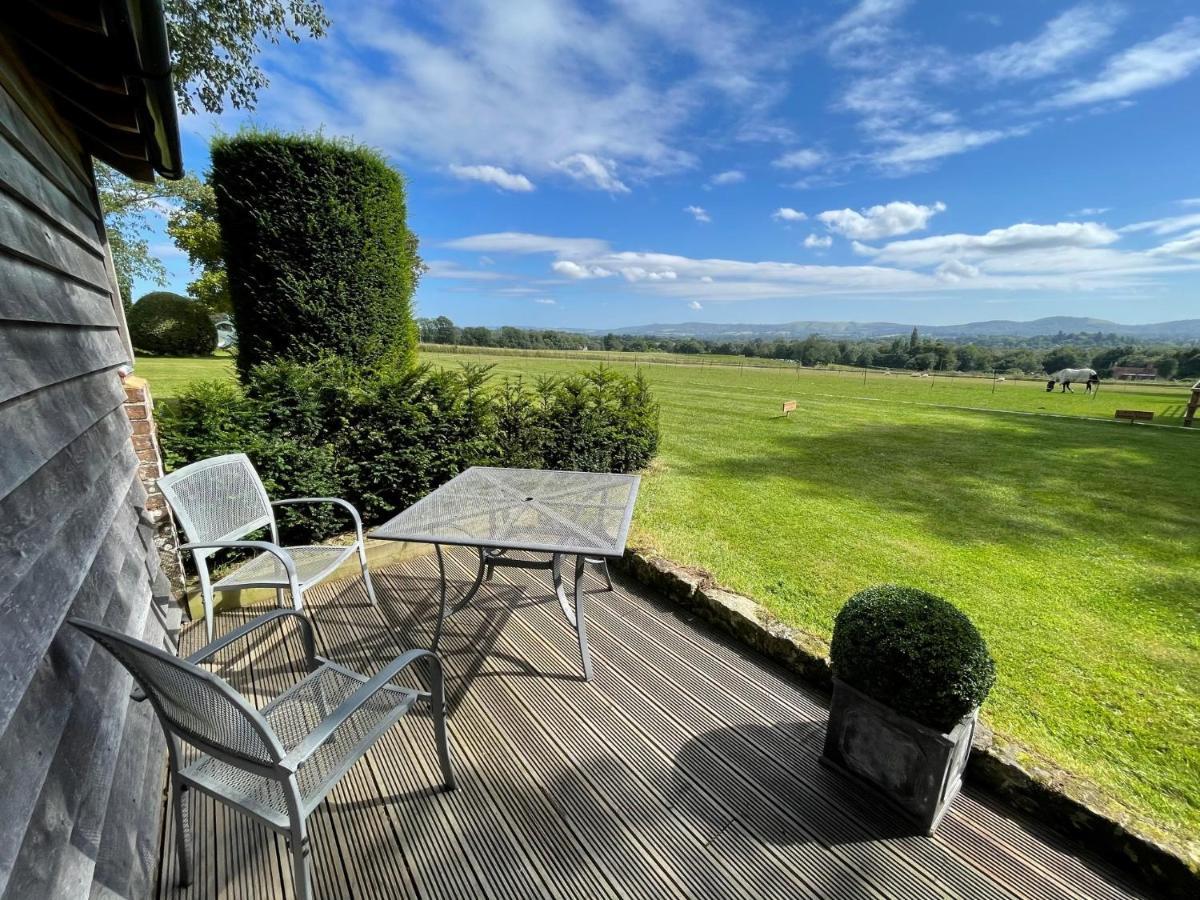 Stunning Cabin With Incredible Views Near Goodwood Rogate Extérieur photo